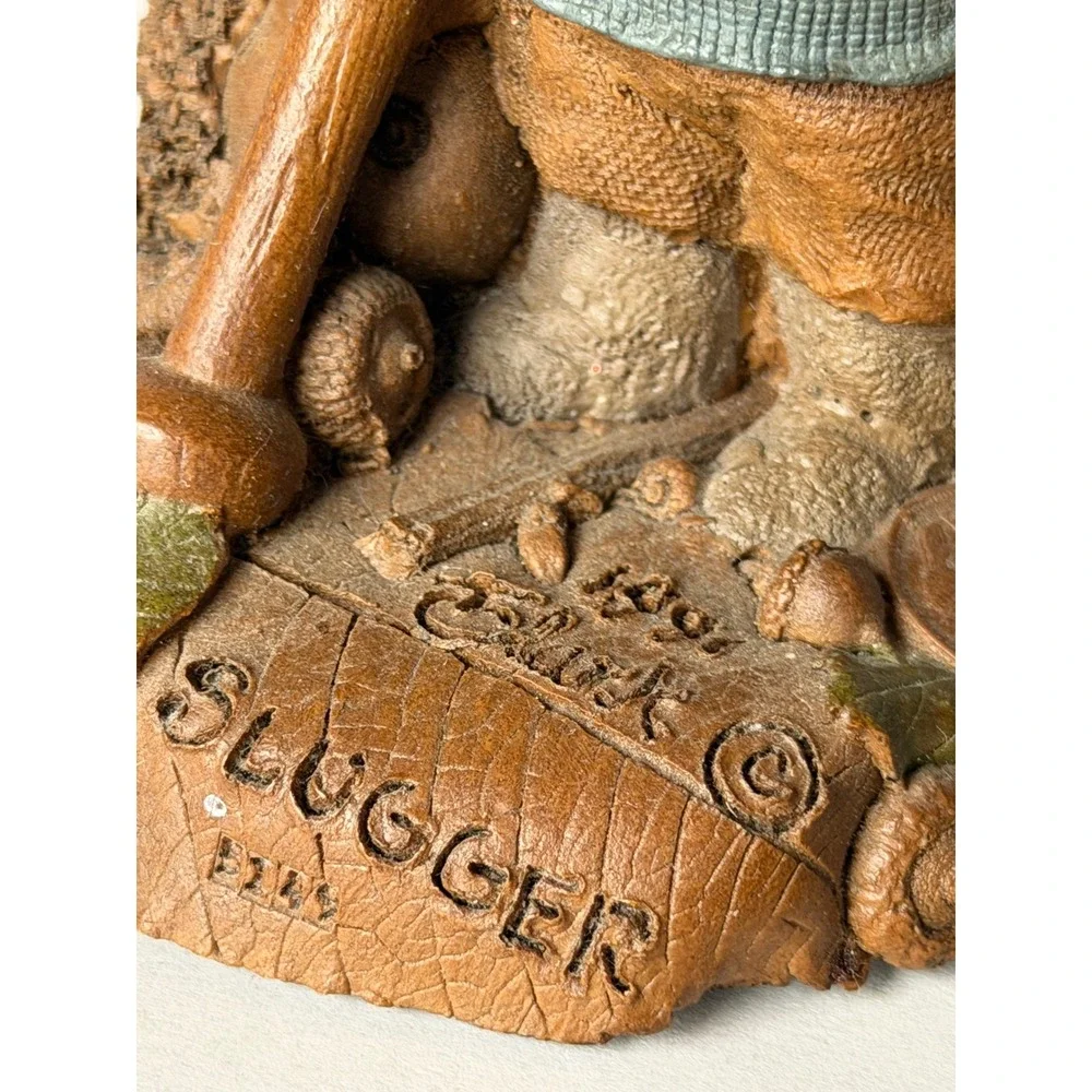 Vintage Tom Clark‎ Slugger Baseball Gnome Figurine 1991 Cairn Studio Resin Art